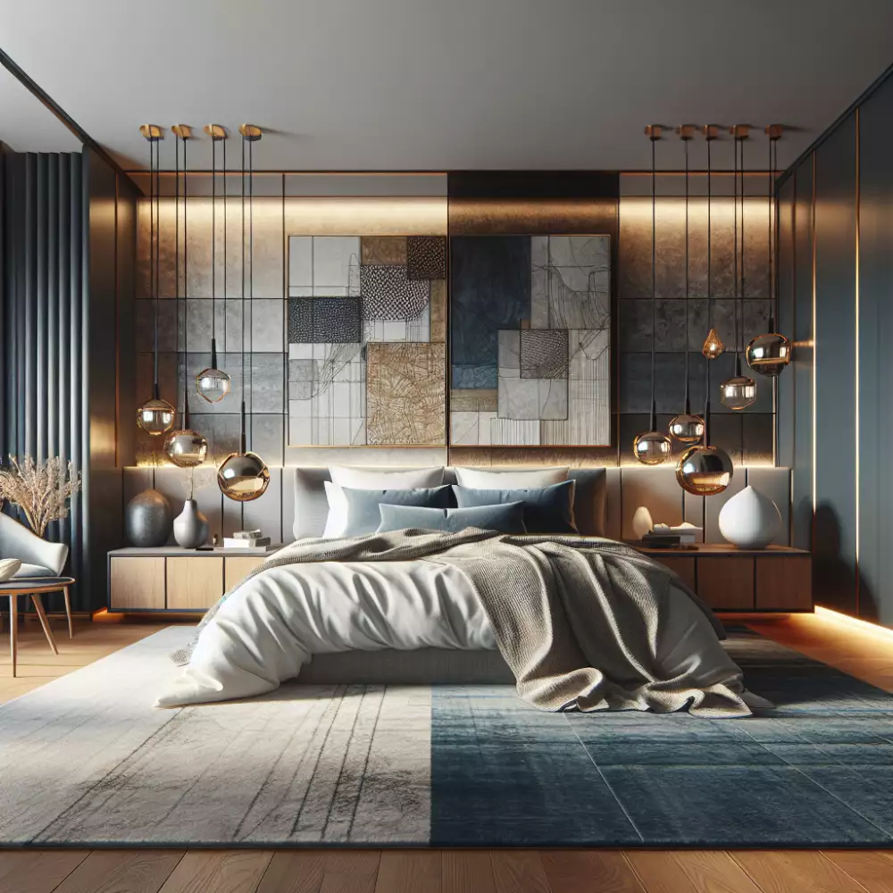 moderní ložnice inspirace