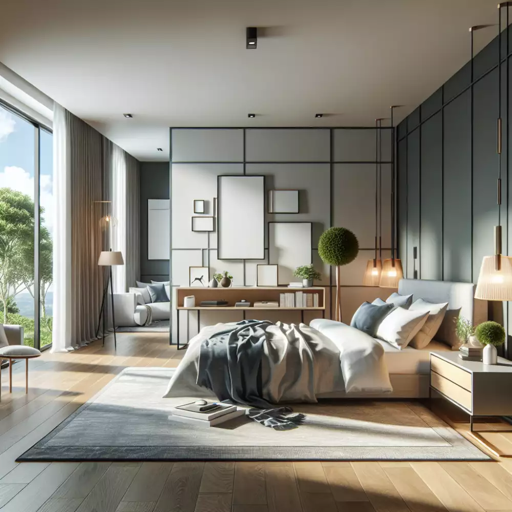 moderní ložnice inspirace