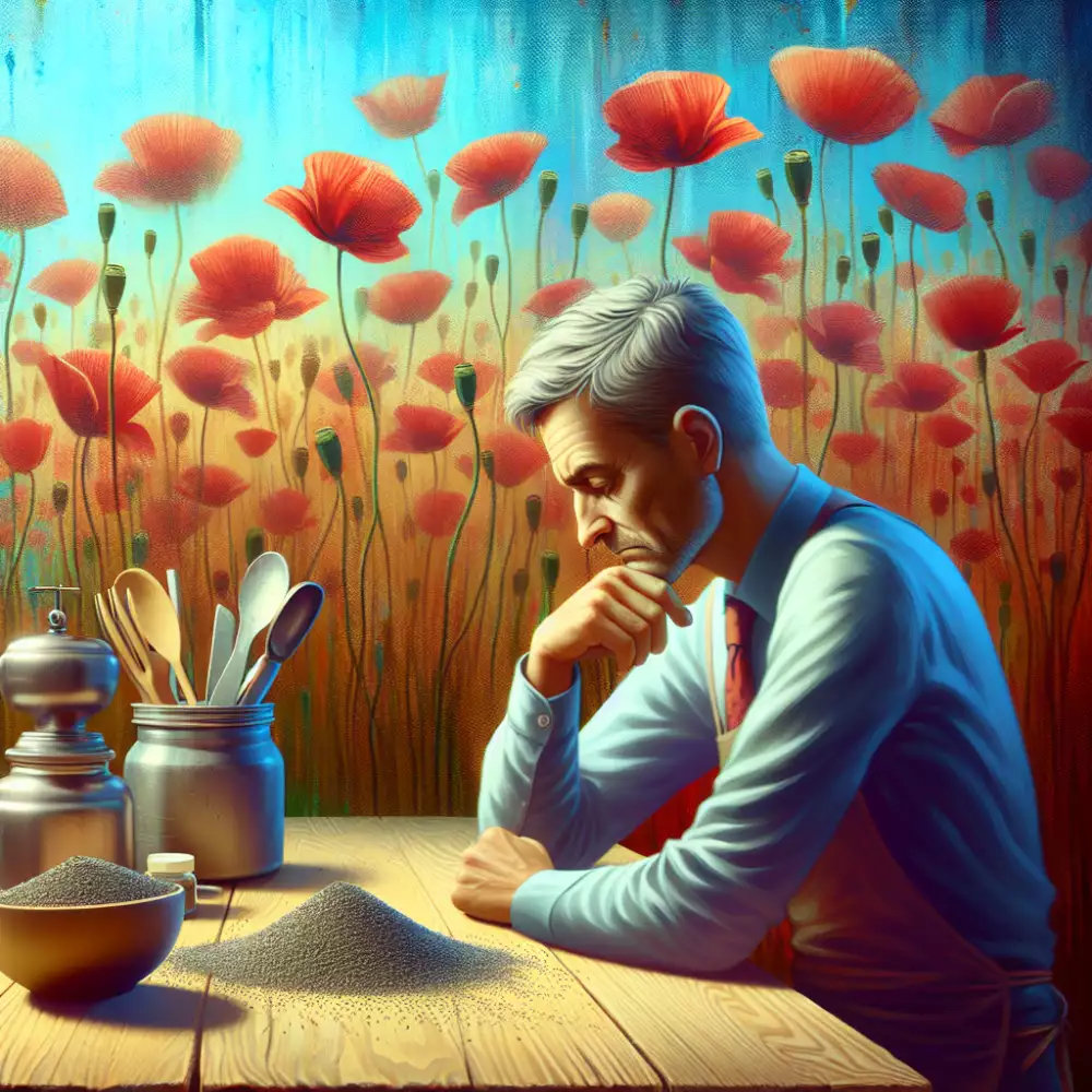 nadměrná konzumace máku